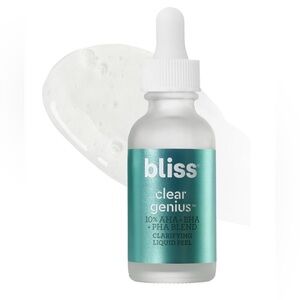 5/$25!! Bliss Clear Genius Liquid Peel - AHA/BHA/PHA Blend